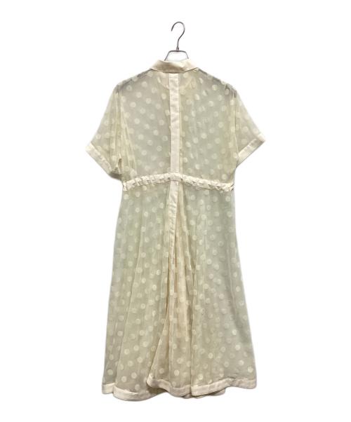 Re:poris（レポリス）Re:poris (レポリス) シアードットワンピース ベージュ サイズ:Freeの古着・服飾アイテム