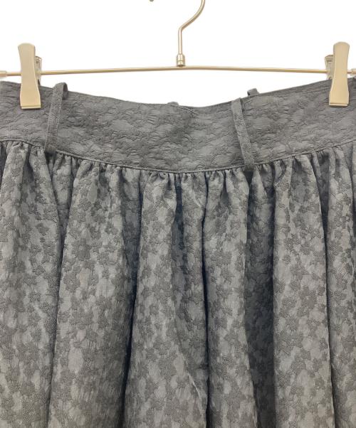 foufou（フーフー ザドレス）foufou (フーフー ザドレス) blanca skirt ブラック サイズ:1の古着・服飾アイテム