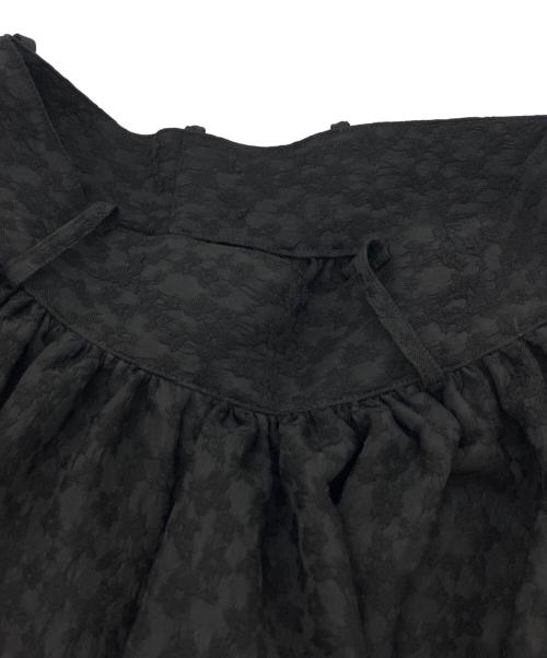 foufou（フーフー ザドレス）foufou (フーフー ザドレス) blanca skirt ブラック サイズ:1の古着・服飾アイテム