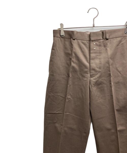 SCYEBASICS（サイベーシックス）SCYEBASICS (サイベーシックス) チノスラックス ブラウン サイズ:36の古着・服飾アイテム