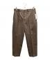 SCYEBASICS（サイベーシックス）の古着「チノスラックス」｜ブラウン