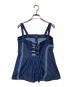 sahara (サハラ) Gathering Tape Denim Bustier（ギャザリング テープ デニム ビスチェ) インディゴ サイズ:Free：9000円