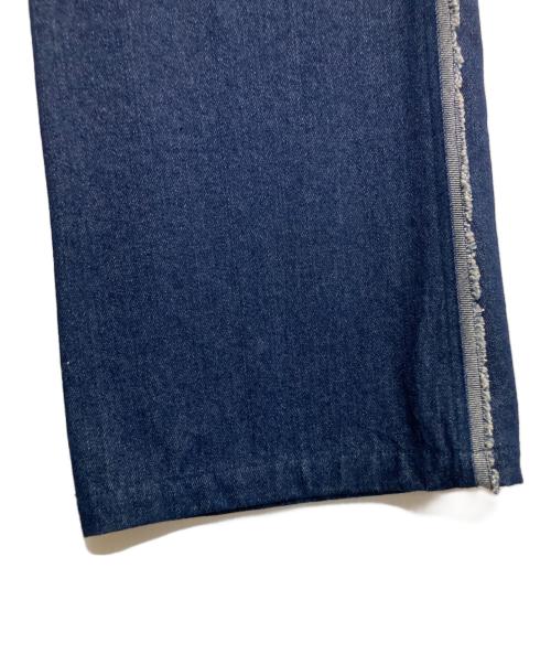 sahara（サハラ）sahara (サハラ) Fringe Design Denim インディゴ サイズ:Sの古着・服飾アイテム