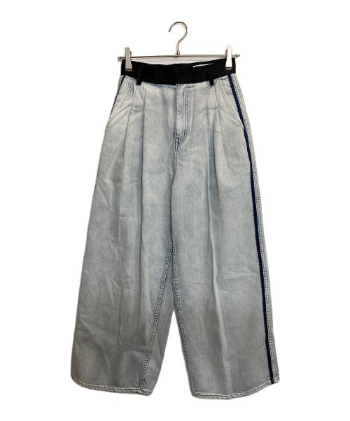 Adam et Rope（アダム エ ロペ）Adam et Rope (アダム エ ロペ) ドレスデニムパンツ ライトブルー サイズ:34の古着・服飾アイテム