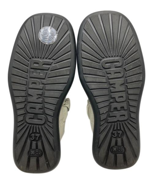 CAMPER（カンペール）CAMPER (カンペール) フラットシューズ ライトグレー サイズ:24cmの古着・服飾アイテム