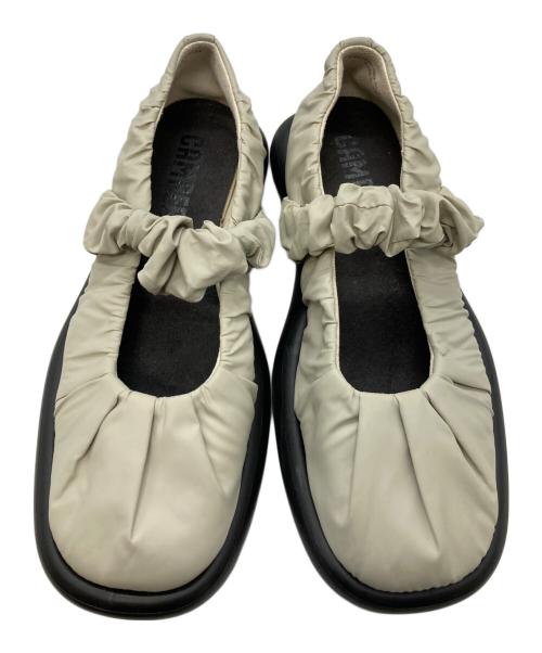 CAMPER（カンペール）CAMPER (カンペール) フラットシューズ ライトグレー サイズ:24cmの古着・服飾アイテム