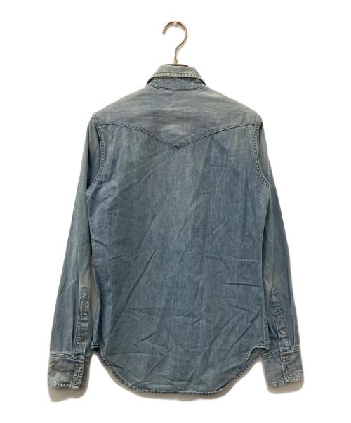 MADISON BLUE（マディソンブルー）MADISON BLUE (マディソンブルー) ウエスタンデニムシャツ インディゴ サイズ:XSの古着・服飾アイテム
