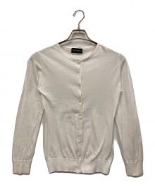 JOHN SMEDLEY（ジョンスメドレー）の古着「シーアイランドコットンカーディガン」｜ホワイト