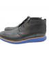 COLE HAAN (コールハーン) オリジナルグランド チャッカブーツ ブラック×ブルー サイズ:SIZE 8 1/2：7000円
