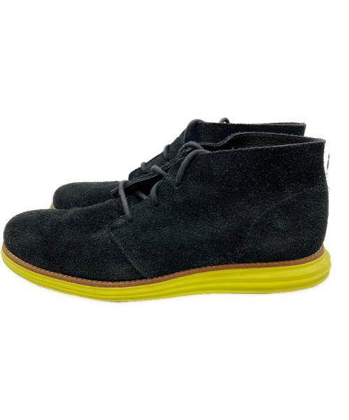 COLE HAAN（コールハーン）COLE HAAN (コールハーン) LUNARGRAND チャッカーブーツ ブラック×イエロー サイズ:SIZE 9の古着・服飾アイテム