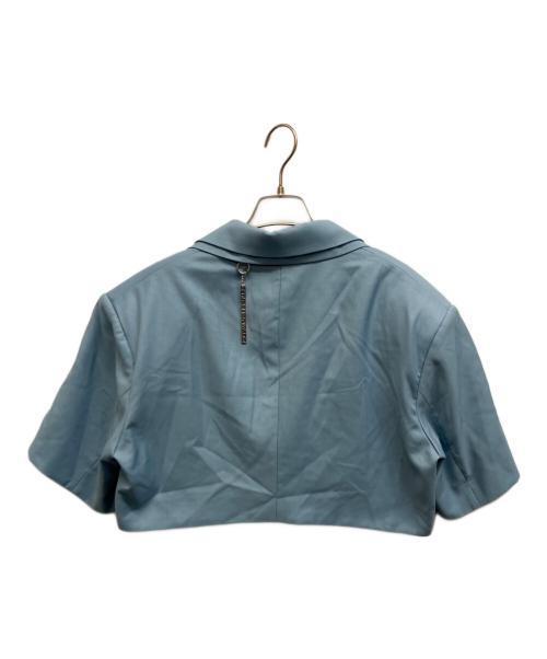 FenG CHen WANG（フェンチェンワン）FenG CHen WANG (フェンチェンワン) Cropped Blaze ライトブルー サイズ:Sの古着・服飾アイテム