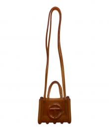 TELFAR×melissa（テルファー×メリッサ）の古着「SMALL JELLY SHOPPER BAG」｜ブラウン