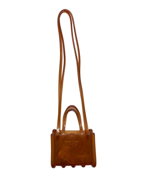 TELFAR（テルファー）Telfar (テルファー) melissa (メリッサ) SMALL JELLY SHOPPER BAG ブラウン サイズ:下記参照の古着・服飾アイテム