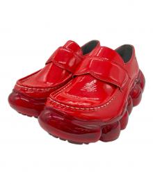 grounds（グラウンズ）の古着「JEWELRY LOAFER/ジュエリー ローファー」｜レッド