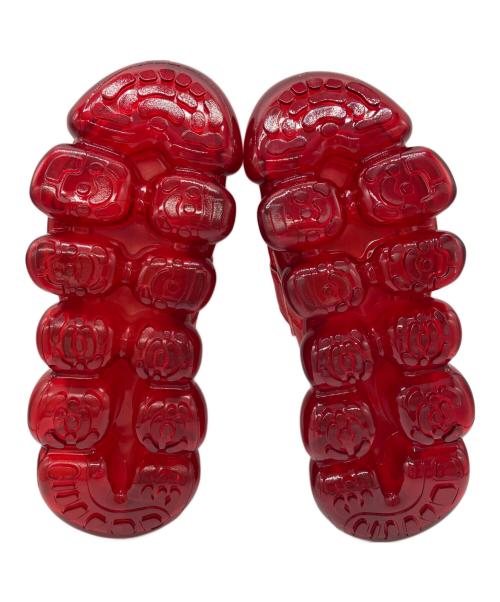 grounds（グラウンズ）grounds (グラウンズ) JEWELRY LOAFER/ジュエリー ローファー レッド サイズ:US8の古着・服飾アイテム