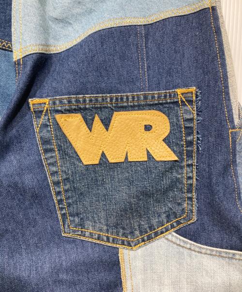 WILDROOTZ（ワイルドルーツ）WILDROOTZ (ワイルドルーツ) パッチワークデニムパンツ インディゴ サイズ:Mの古着・服飾アイテム