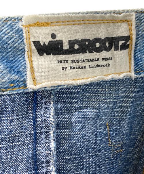 WILDROOTZ（ワイルドルーツ）WILDROOTZ (ワイルドルーツ) パッチワークデニムパンツ インディゴ サイズ:Mの古着・服飾アイテム