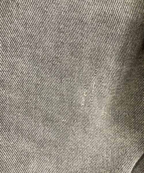 MAISON EUREKA（メゾンエウレカ）MAISON EUREKA (メゾンエウレカ) ブラックデニムパンツ ラップパンツ　日本製 ブラック サイズ:Mの古着・服飾アイテム