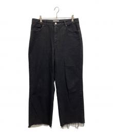 RECTO（レクト）の古着「デニムパンツ」｜ブラック