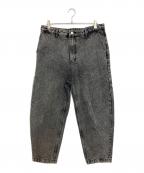 ADER errorアーダーエラー）の古着「デニムパンツ」｜ブラック