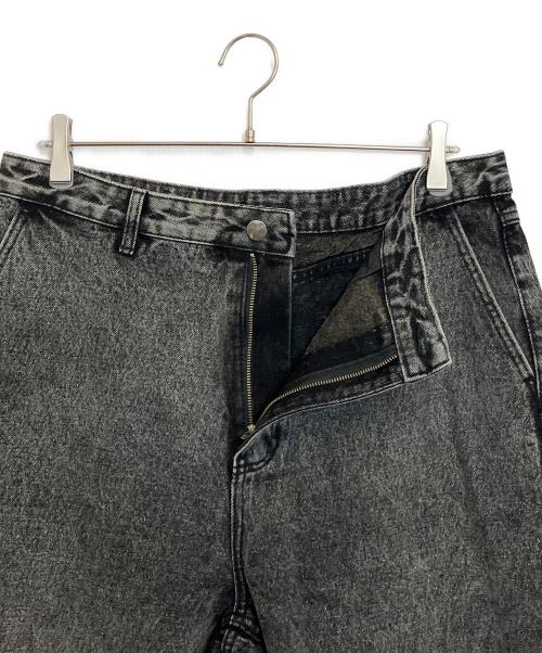 ADER error（アーダーエラー）ADER error (アーダーエラー) デニムパンツ ブラック サイズ:XLの古着・服飾アイテム