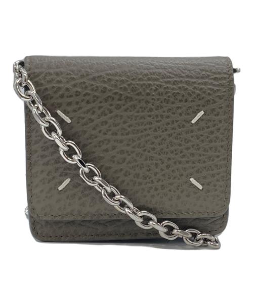 Maison Margiela（メゾンマルジェラ）Maison Margiela (メゾンマルジェラ) チェーンウォレット グレーの古着・服飾アイテム