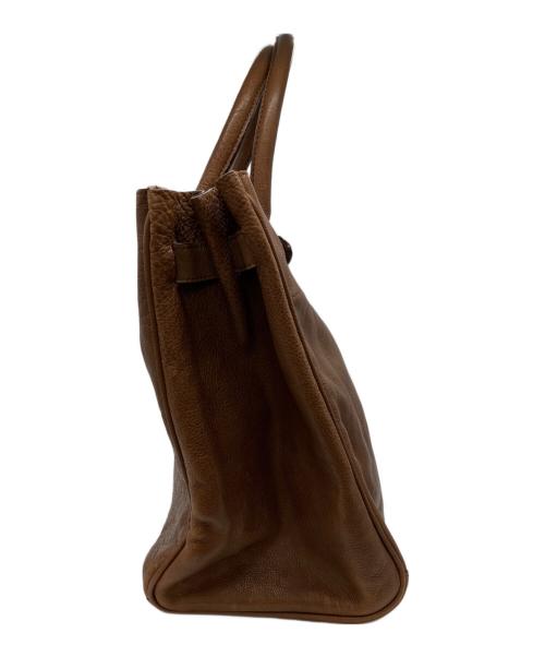 SITA PARANTICA（シータパランティカ）SITA PARANTICA (シータパランティカ) レザートートバッグL ブラウンの古着・服飾アイテム