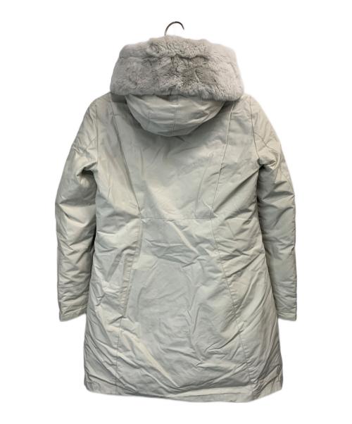 WOOLRICH（ウールリッチ）WOOLRICH (ウールリッチ) BOW BRIDGE COAT/ボウブリッジコート アイボリー サイズ:XSの古着・服飾アイテム