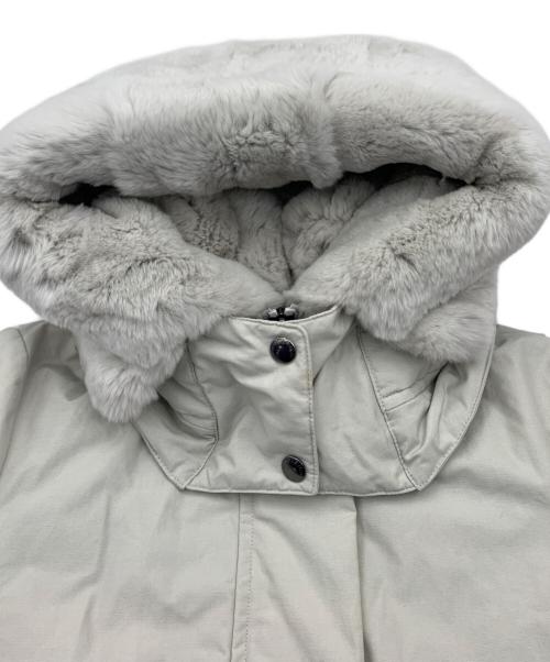 WOOLRICH（ウールリッチ）WOOLRICH (ウールリッチ) BOW BRIDGE COAT/ボウブリッジコート アイボリー サイズ:XSの古着・服飾アイテム