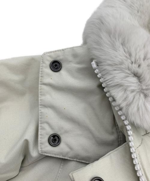 WOOLRICH（ウールリッチ）WOOLRICH (ウールリッチ) BOW BRIDGE COAT/ボウブリッジコート アイボリー サイズ:XSの古着・服飾アイテム