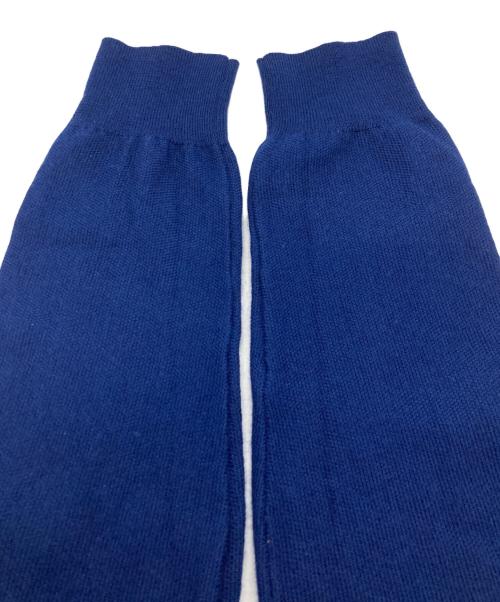 POLO RALPH LAUREN（ポロ・ラルフローレン）POLO RALPH LAUREN (ポロ・ラルフローレン) シルクカシミヤ混ニット ネイビー サイズ:Sの古着・服飾アイテム