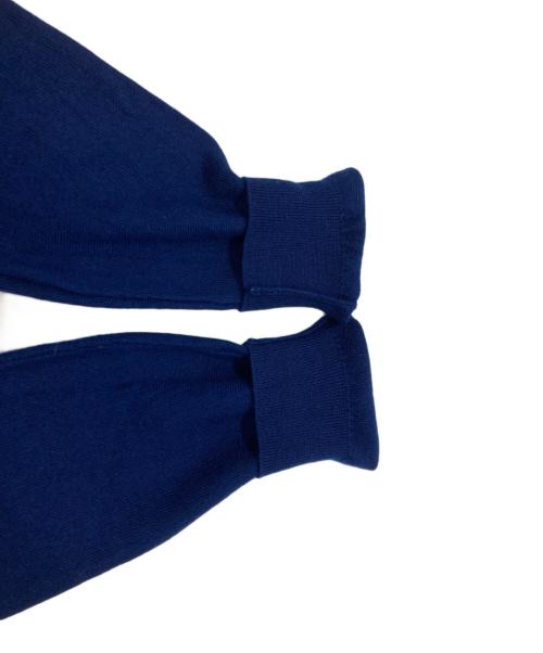 POLO RALPH LAUREN（ポロ・ラルフローレン）POLO RALPH LAUREN (ポロ・ラルフローレン) シルクカシミヤ混ニット ネイビー サイズ:Sの古着・服飾アイテム