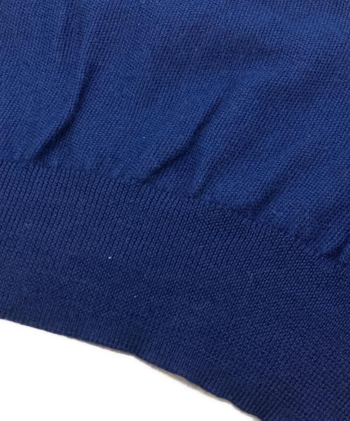 POLO RALPH LAUREN（ポロ・ラルフローレン）POLO RALPH LAUREN (ポロ・ラルフローレン) シルクカシミヤ混ニット ネイビー サイズ:Sの古着・服飾アイテム