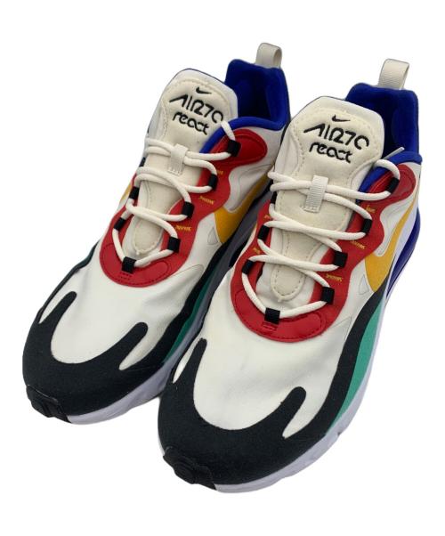 NIKE（ナイキ）NIKE (ナイキ) Air Max 270 React/エアマックス270リアクト ホワイト サイズ:27.5cmの古着・服飾アイテム