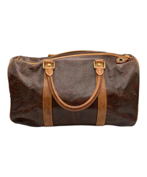 ETRO（エトロ）ETRO (エトロ) ボストンバッグ ブラウンの古着・服飾アイテム