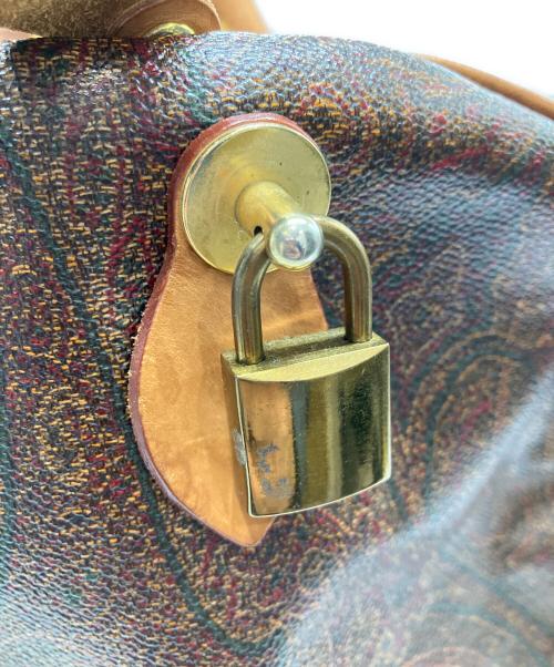 ETRO（エトロ）ETRO (エトロ) ボストンバッグ ブラウンの古着・服飾アイテム