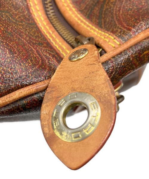 ETRO（エトロ）ETRO (エトロ) ボストンバッグ ブラウンの古着・服飾アイテム