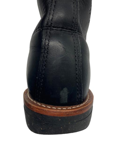 CHIPPEWA（チペワ）CHIPPEWA (チペワ) レースアップブーツ ブラック サイズ:下記参照の古着・服飾アイテム