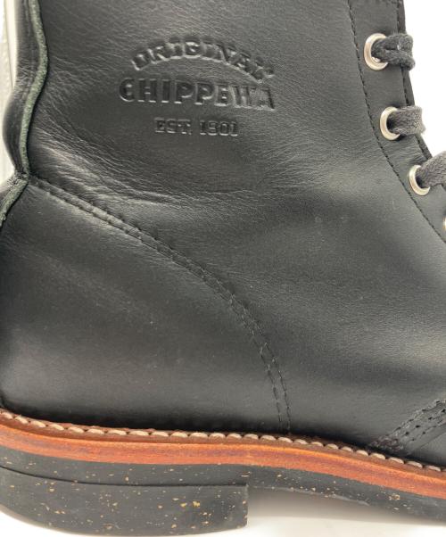 CHIPPEWA（チペワ）CHIPPEWA (チペワ) レースアップブーツ ブラック サイズ:下記参照の古着・服飾アイテム