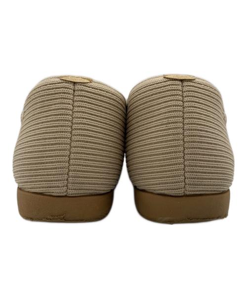 VIVAIA（ビバイア）VIVAIA (ビバイア) スクエアトゥニットパンプス ベージュ サイズ:41の古着・服飾アイテム