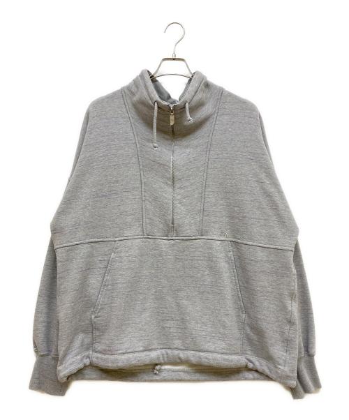 THE NORTHFACE PURPLELABEL（ザ・ノースフェイス パープルレーベル）THE NORTHFACE PURPLELABEL (ザ・ノースフェイス パープルレーベル) Half-zip Sweat Anorak グレー サイズ:SIZE M 未使用品の古着・服飾アイテム