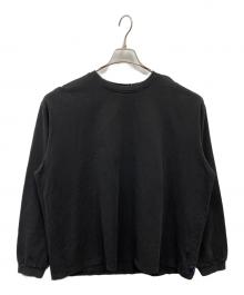SandWaterr（サンドウォーター）の古着「ORGANIZED TEE LS / COTTON JERSEY」｜ブラック