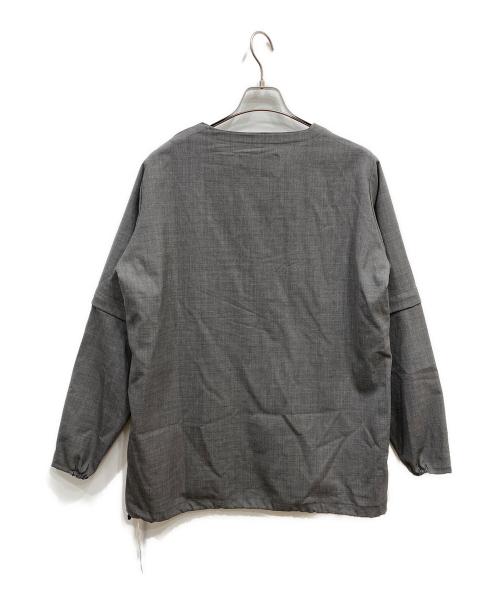 MOUNTAIN RESEARCH（マウンテンリサーチ）MOUNTAIN RESEARCH (マウンテンリサーチ) Merino Tee Plus グレー サイズ:Mの古着・服飾アイテム