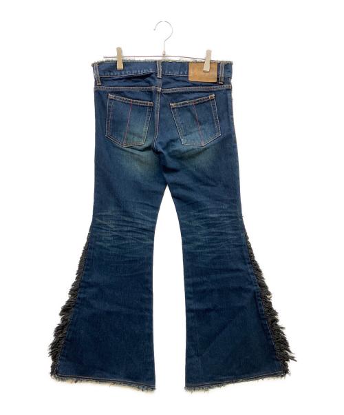 L.G.B（ルグランブルー）L.G.B (ルグランブルー) フリンジブーツカットジーンズ ブルー サイズ:27の古着・服飾アイテム