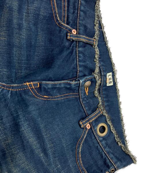 L.G.B（ルグランブルー）L.G.B (ルグランブルー) フリンジブーツカットジーンズ ブルー サイズ:27の古着・服飾アイテム