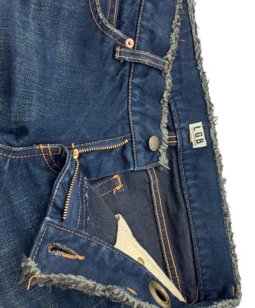 L.G.B（ルグランブルー）L.G.B (ルグランブルー) フリンジブーツカットジーンズ ブルー サイズ:27の古着・服飾アイテム