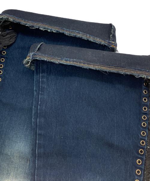 L.G.B（ルグランブルー）L.G.B (ルグランブルー) フリンジブーツカットジーンズ ブルー サイズ:27の古着・服飾アイテム