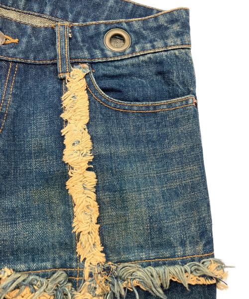 L.G.B（ルグランブルー）L.G.B (ルグランブルー) フリンジフレアデニムパンツ インディゴ サイズ:29の古着・服飾アイテム