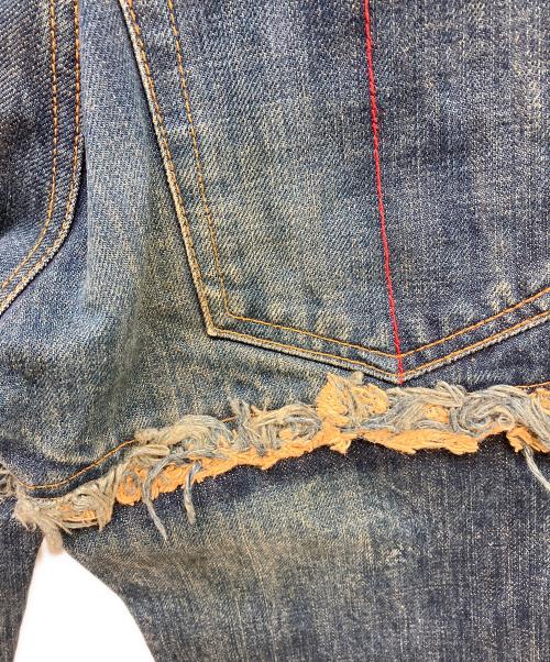 L.G.B（ルグランブルー）L.G.B (ルグランブルー) フリンジフレアデニムパンツ インディゴ サイズ:29の古着・服飾アイテム