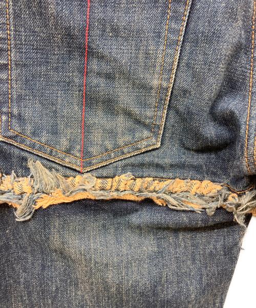 L.G.B（ルグランブルー）L.G.B (ルグランブルー) フリンジフレアデニムパンツ インディゴ サイズ:29の古着・服飾アイテム